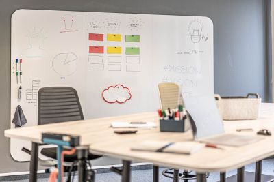 Flexible Arbeitsumgebung für ein effizient zusammenarbeitendes Team