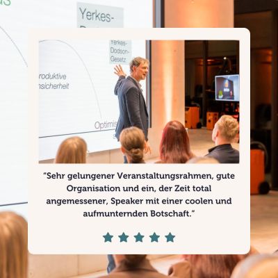 Tolles Event mit einem hervorragenden Speaker