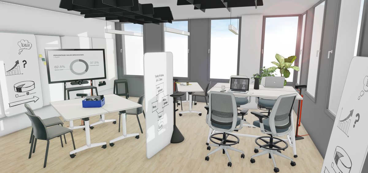 Planen von zukunftssichere und moderne Office-Konzepte