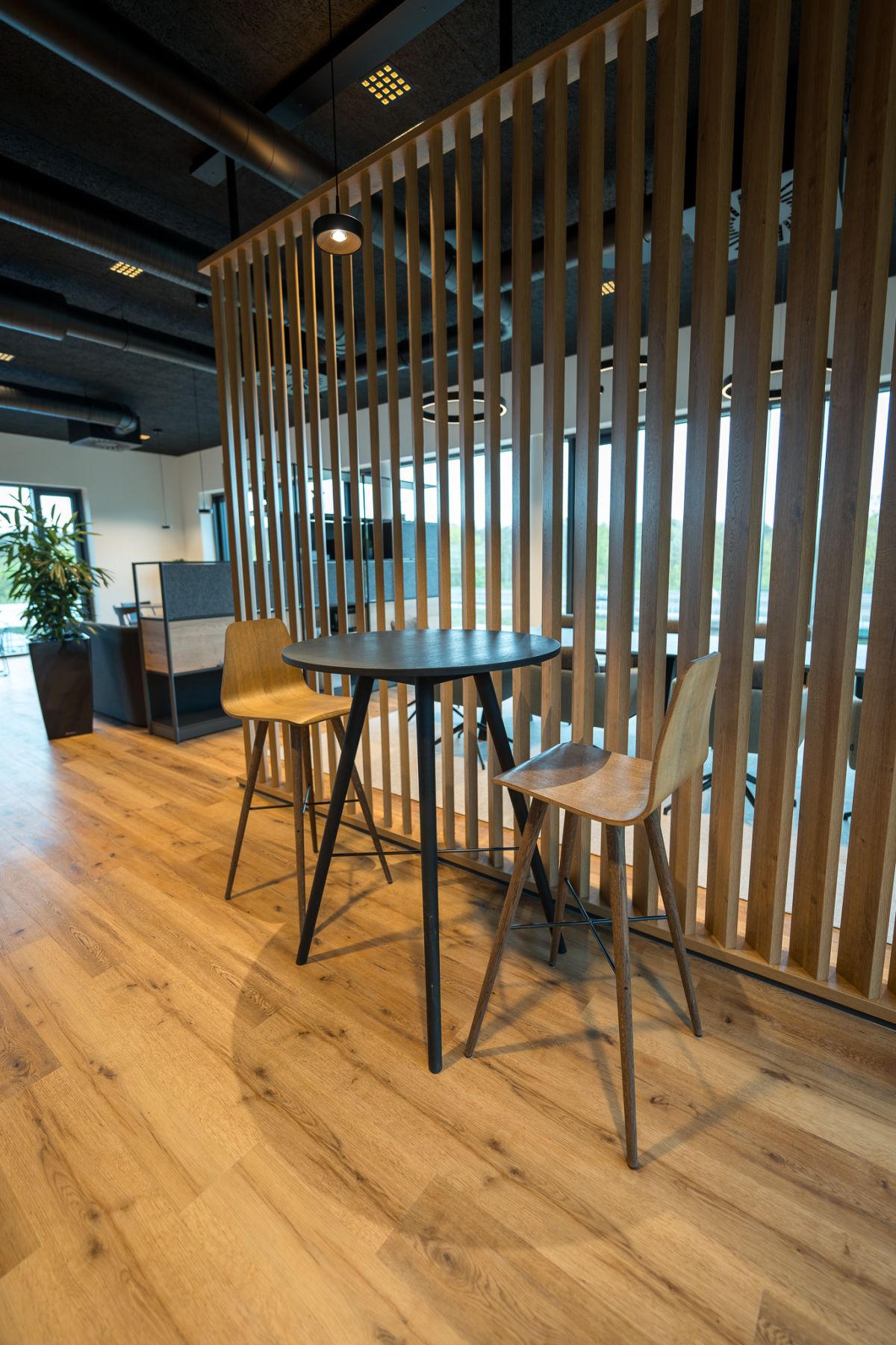 Ein Work Café als zentraler Treffpunkt