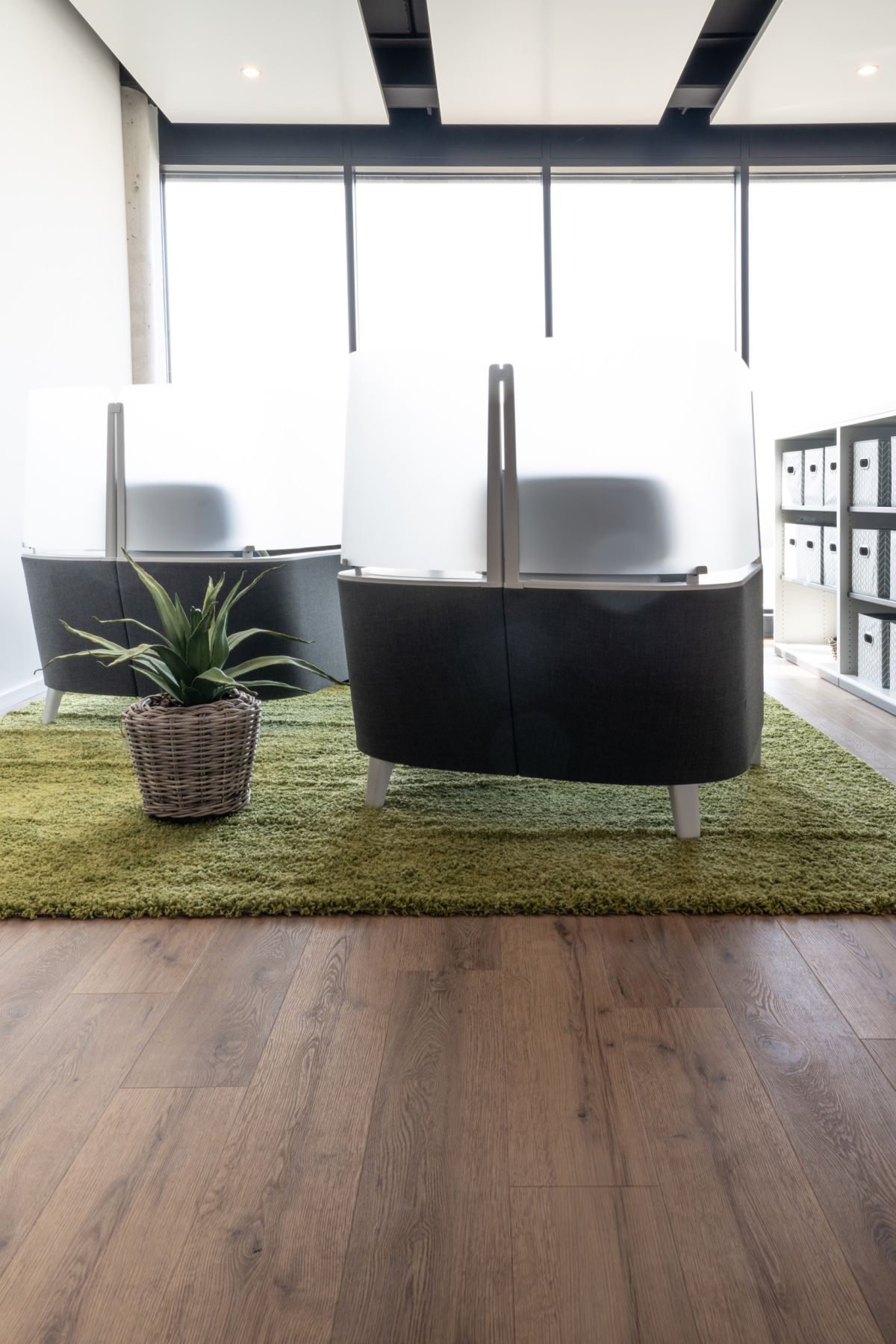 Fokussieren oder entspannen- ein Arbeitsort, mehrere Möglichkeiten