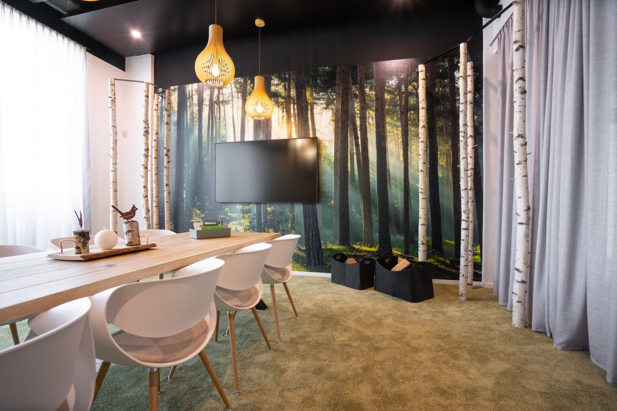 Ein Raum für Konzentation und ruhige Gespräche