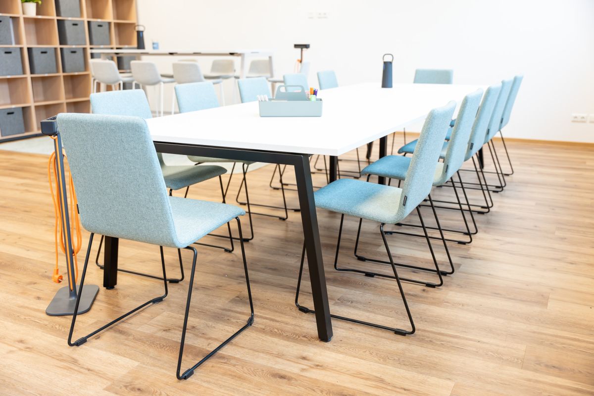 Weiche Stoffe, frische pastellige Farbtöne und natürliche Materialien sorgen für eine angenehme, inspirierende Atmosphäre.